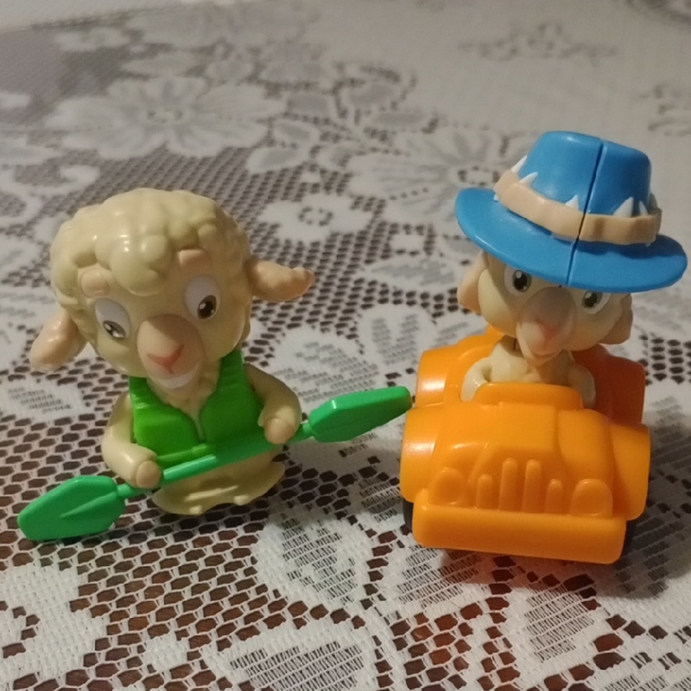 Green Vest Sheep Toy